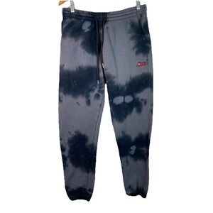 Ice Cream Men's M Gray Tie Dye Heavyweight Elastic Waist Sweatpants